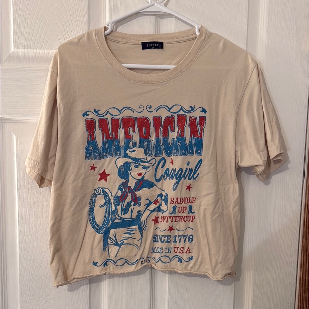 American Cowgirl Graphic Tee